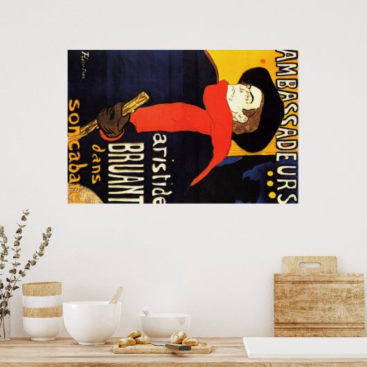 Toulouse Lautrec Poster Art (Keuken)