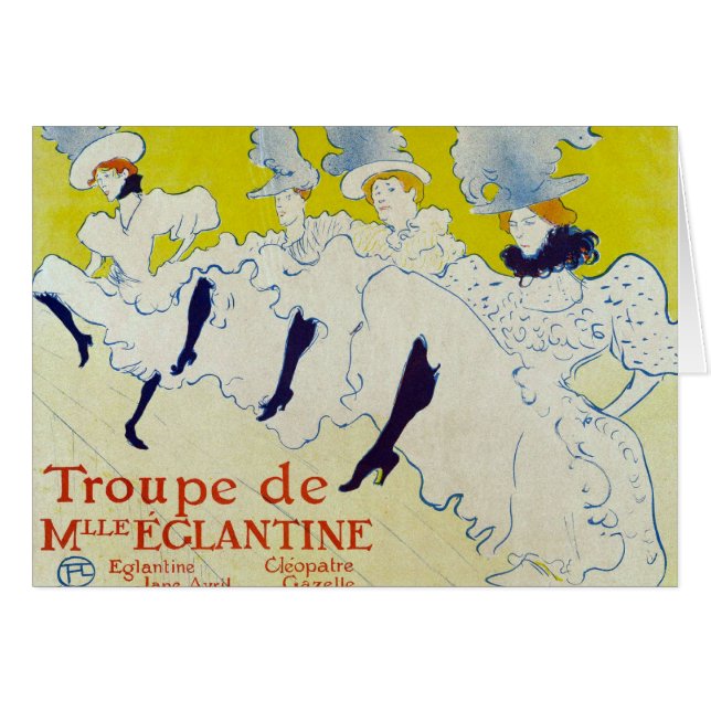 Toulouse Lautrec Poster Art (Voorkant Horizontaal)