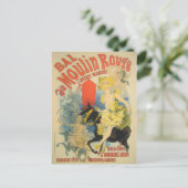 Toulouse Lautrec Poster Art Briefkaart (Staand voorkant)