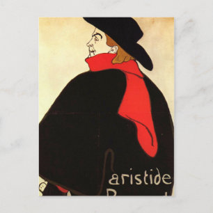 Toulouse Lautrec Poster Art Briefkaart