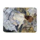 Toulouse-Lautrec - Rossige / Toilet Magneet (Horizontaal)