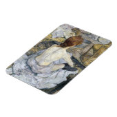 Toulouse-Lautrec - Rossige / Toilet Magneet (Linkerzijde)