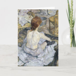 Toulouse-Lautrec - Rousse / La Toilette Kaart