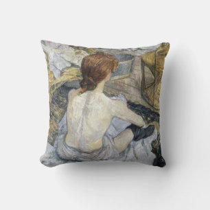 Toulouse-Lautrec - Rousse / La Toilette Kussen