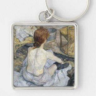 Toulouse-Lautrec - Rousse / La Toilette Sleutelhanger