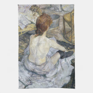 Toulouse-Lautrec - Rousse / La Toilette Theedoek