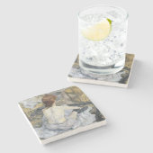 Toulouse-Lautrec - Rousse / Toilet Stenen Onderzetter (Zijkant)