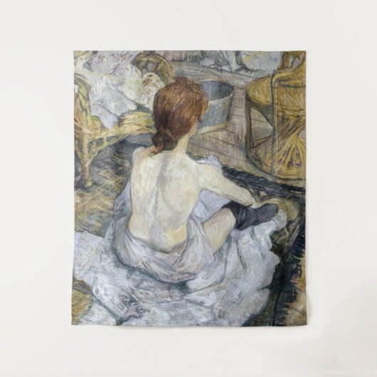 Toulouse-Lautrec - Rousse / Toilet Wandkleed (Voorkant)