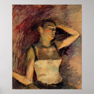 Toulouse-Lautrec - studie van een danser 1888 Poster