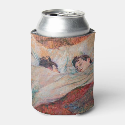 Toulouse-Lautrec - The Bed Blikjeskoeler (Blikje Voorkant)