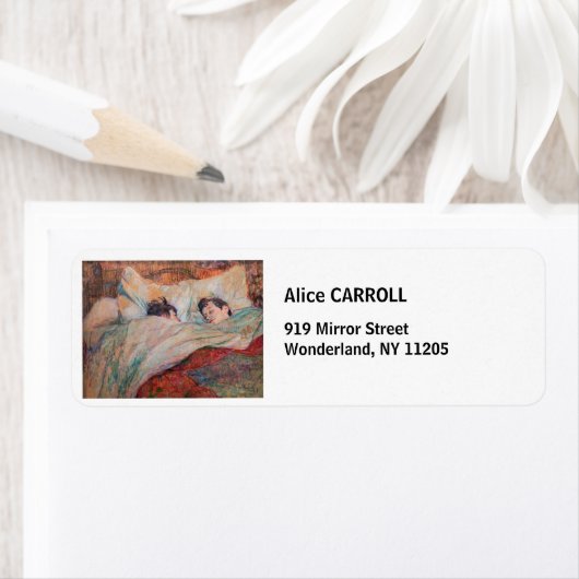 Toulouse-Lautrec - The Bed Etiket (Insitu)