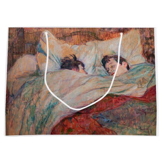 Toulouse-Lautrec - The Bed Groot Cadeauzakje (Voorkant)