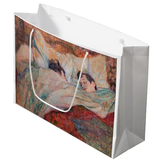 Toulouse-Lautrec - The Bed Groot Cadeauzakje (Voorkant Gekanteld)