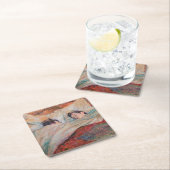 Toulouse-Lautrec - The Bed Kartonnen Onderzetters (Insitu)