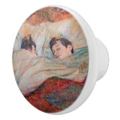 Toulouse-Lautrec - The Bed Keramische Knop (Rechts)
