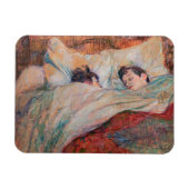 Toulouse-Lautrec - The Bed Magneet (Horizontaal)