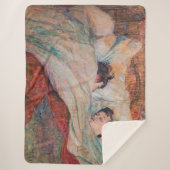 Toulouse-Lautrec - The Bed Sherpa Deken (Voorkant)