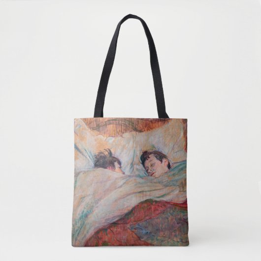 Toulouse-Lautrec - The Bed Tote Bag (Voorkant)