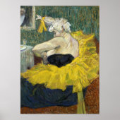 Toulouse-Lautrec - The Clown Cha-U-Kao Poster (Voorkant)