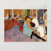 Toulouse-Lautrec - The Salon in the Rue des Moulin Briefkaart (Voorkant)