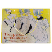 Toulouse-Lautrec - Troupe de Mlle Eglantine Groot Cadeauzakje (Voorkant)