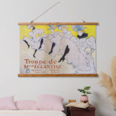 Toulouse-Lautrec - Troupe de Mlle Eglantine Hangend Wandkleed (Slaapkamer)