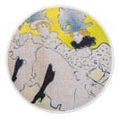 Toulouse-Lautrec - Troupe de Mlle Eglantine Keramische Knop (Voorkant)