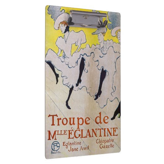 Toulouse-Lautrec - Troupe de Mlle Eglantine Klembord (Rechts)