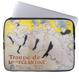 Toulouse-Lautrec - Troupe de Mlle Eglantine Laptop Sleeve