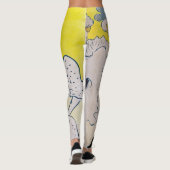 Toulouse-Lautrec - Troupe de Mlle Eglantine Leggings (Achterkant)