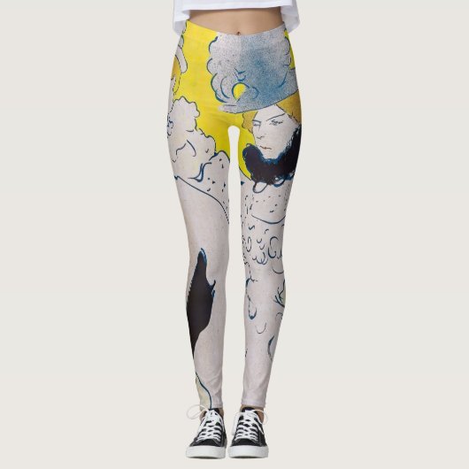 Toulouse-Lautrec - Troupe de Mlle Eglantine Leggings (Voorkant)