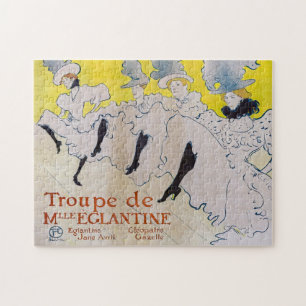 Toulouse-Lautrec - Troupe de Mlle Eglantine Legpuzzel