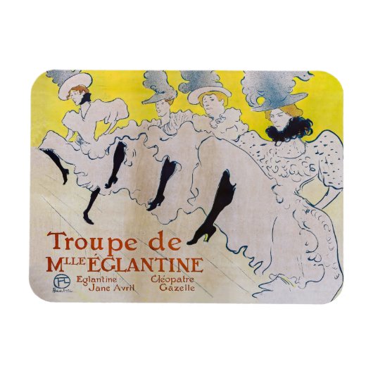Toulouse-Lautrec - Troupe de Mlle Eglantine Magneet (Horizontaal)