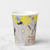 Toulouse-Lautrec - Troupe de Mlle Eglantine Papieren Bekers (Links)