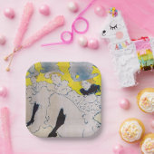 Toulouse-Lautrec - Troupe de Mlle Eglantine Papieren Bordje (Feest)