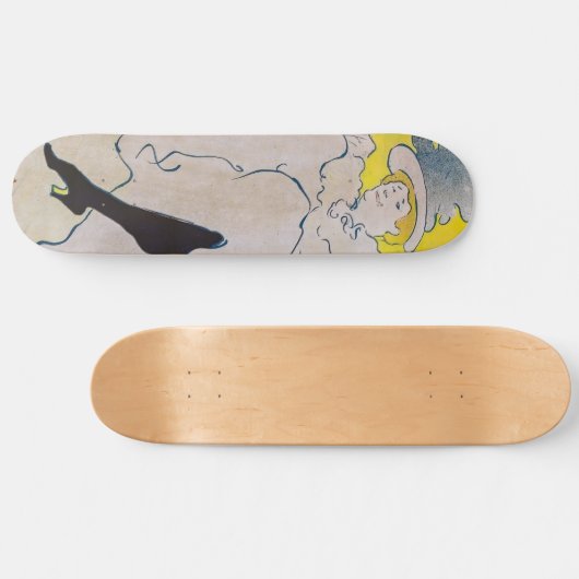 Toulouse-Lautrec - Troupe de Mlle Eglantine Persoonlijk Skateboard (Horizontaal)