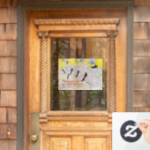 Toulouse-Lautrec - Troupe de Mlle Eglantine Raamsticker (Huis Deur)