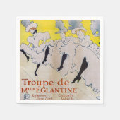 Toulouse-Lautrec - Troupe de Mlle Eglantine Servet (Voorkant)