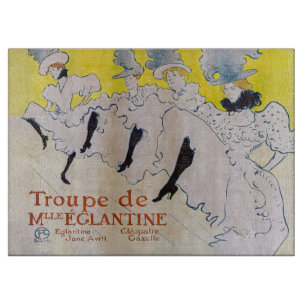 Toulouse-Lautrec - Troupe de Mlle Eglantine Snijplank