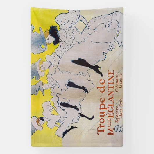 Toulouse-Lautrec - Troupe de Mlle Eglantine Spandoek (Verticaal)