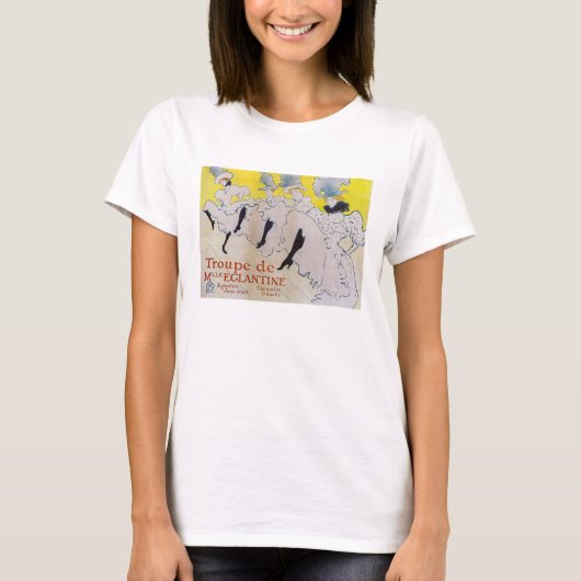 Toulouse-Lautrec - Troupe de Mlle Eglantine T-shirt (Voorkant)