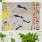 Toulouse-Lautrec - Troupe de Mlle Eglantine Theedoek (Gevouwen)