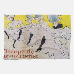 Toulouse-Lautrec - Troupe de Mlle Eglantine Theedoek