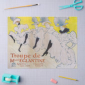 Toulouse-Lautrec - Troupe de Mlle Eglantine Tissuepapier (Craft)