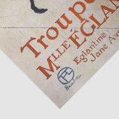 Toulouse-Lautrec - Troupe de Mlle Eglantine Tissuepapier (Detail)