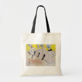 Toulouse-Lautrec - Troupe de Mlle Eglantine Tote Bag (Voorkant)