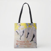 Toulouse-Lautrec - Troupe de Mlle Eglantine Tote Bag (Voorkant)