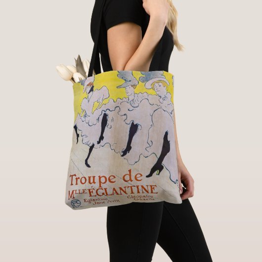 Toulouse-Lautrec - Troupe de Mlle Eglantine Tote Bag (Dichtbij)