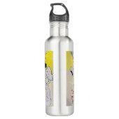 Toulouse-Lautrec - Troupe de Mlle Eglantine Waterfles (Achterkant)