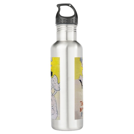 Toulouse-Lautrec - Troupe de Mlle Eglantine Waterfles (Achterkant)